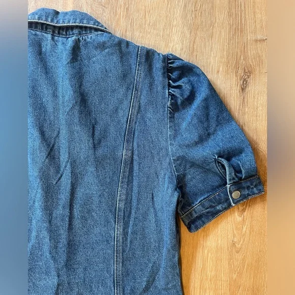 NWT Blank NYC Walk in the Park Denim Dress - Picture 9 of 10